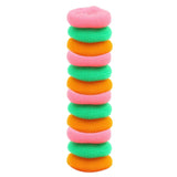 SAWSHIELD Dishwashing Sponge Antibacterial Plastic Dish Scrubber | Nylon Kitchen Cleaning Sponge Scrubber Washing Brush for Uten