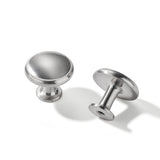 Dosoye 10 Pack Brushed Nickel Cabinet Knobs Drawer Knob Kitchen Hardware - Single Hole Cabinet Knobs Kitchen Cabinet Pulls for C