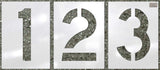 CH Hanson, 70355, Stencil, Number Kit, 12pcs, 6 x 4 in.