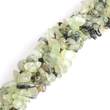 6-8mm Prehnite Gravel Gemstone Chips Beads Freeform for Jewelry Making 34 JOE FOREMAN