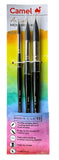 Camel Artist Mop Brush 73 Series Set (Camel Mop Brush (Size : 0, 4, 8))