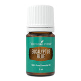 Young Living Eucalyptus Blue Premium Essential Oil Diffuser - 100% Pure, Cool & Refreshing Scent - Aromatherapy for Relaxation a