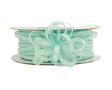 Lassos Boutique 1/8 X 50 Yards Iridescent Pull String Bows Christmas Gift Ribbon (Aqua)