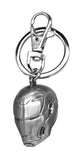 Iron Man 3D Helmet Pewter Key Ring