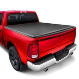 MaxMate Soft Quad-fold Truck Bed Tonneau Cover Compatible with 2019-2025 Ram 1500 New Body (Not Fit 19-25 Classic) | 6'4 (76) Be