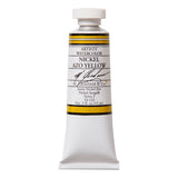 M. Graham 1/2Ounce Tube Watercolor Paint, Nickel AZO Yellow (33123)