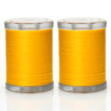 Selric 300Yards Extra Strong Bonded Nylon Thread for Leather Sewing, Golden Yellow Heavy Duty Upholstery Thread for Heavy Fabric