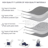 Alomidds Weighted Blanket (48x72,20lbs Twin Size Grey), Weighted Blankets for Adults and Kids, Cooling Breathable Soft Heavy