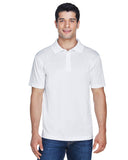 Harriton Mens 4 oz. Polytech Polo 4XL WHITE