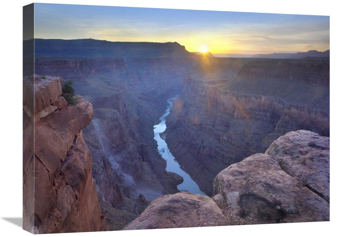 Sunrise As Seen From Toroweap Overlook, Grand Canyon National Park, Arizona-Canvas Art-24X18