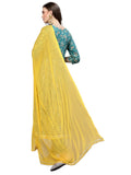 Stylum Women'S Floral Print Rayon Anarkali Kurta Pant Dupatta Set (Kpdorchid44_Sea Green, Xxl)