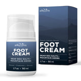 Pumice Valley Foot Cream for Dry Cracked Feet and Heels - Natural Moisturizer, Corn, Calluses Treatment - Skin, Body Lotion, Dea