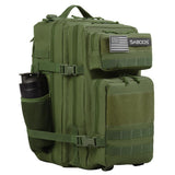 Saboos Gym Backpack for Women Tactical Military Outdoor Hiking Travel Camping Backpack Nylon Large Rucksack 45L