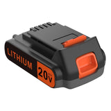 EDETOVAD 20 Volt MAX 2.0AH Lithium-Ion Battery Replacement for Black+Decker 20V Battery
