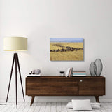 Blue Wildebeest Herd Migrating, Masai Mara, Kenya-Canvas Art-36X24