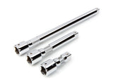 TEKTON 3/4 Inch Drive Socket Extension Set, 3-Piece (4, 8, 16 in.) | SHA93003
