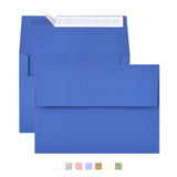 50 Pack 5x7 Envelopes for Invitations,5.25x7.25 inches,A7 Envelope Blue Self Seal,Printable Envelopes for Wedding,Invitation,Bab