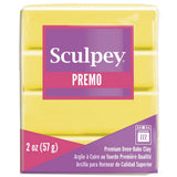 Sculpey Premo Polymer Clay, Sunshine, 2 oz. bar