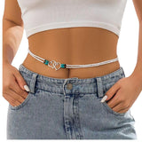 Fabme WomenS Stylish Waist Belt Belly Chain For Women & Girls Sexy Hip Dress Western Kamarbandh Saree Kamar Band Bandh Kamarban