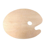 ULTNICE Wooden Paint Palette Oil Paint Palette with Thumb Hole for Acrylic Watercolor