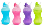 Munchkin Mighty Grip Flip Straw Cup, 10 Ounce, Colors May Vary