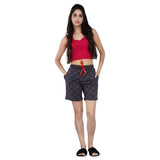 Trylo Cotton Fabric Relaxed Fit Printed Shorts-8048-Xl,Printed,,B0D8KKFTNL