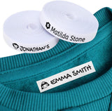 Personalized Iron-on Fabric Labels to Mark Your Clothes. Gentle with Your Kids Skin, for Childrens School Uniform, Clothes, Clo