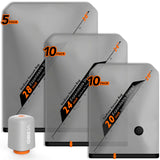 Rechargeable Wireless Pump Travel Storage Bags Set - 25 Pack Portable Space Saver Bags for Travel & Home - Vacuum Compression Pa