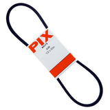 PIX A48/4L500 Wrapped Construction V-Belt, 50 OC | A/4L Section, 1/2 Width | Heavy-Duty Rubber Drive Belt for Generators, Compre
