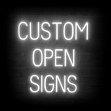 Optiva's SpellBrite Custom OPEN Signs for Business | Custom Neon Sign Look, LED Light Source | Changeable 6.3 LED Letters (Red, 