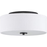 Progress Lighting P350130-143 Inspire Close-to-Ceiling, Black, 5.50x13.00x13.00