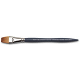 Winsor & Newton Professional Watercolour Synthetic Brush, One Stroke 3/4 , Black