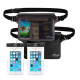 AiRunTech Waterproof Fanny Pack,Waterproof Phone Pouch for iPhone 16 15 14 13 12 11 Pro Max,IPX8 Dry Bag for Snorkeling Beach Cr