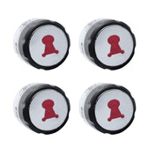Fxsmgdy Upgraded 91538 Grill Lighted Control Knobs (4 Pack) Fit for E-470/670, S-460/470/660/670 etc.91538 Control Knobs Compati