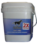 PENNWOODS Equine Products 120774 2X Label Double Strength Supplement for Horse, 25 lb, Blue