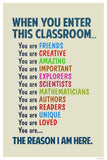 Classroom When You Enter This Classroom Educational Rules Teacher Supplies School Decor Teaching Toddler Elementary Learning Tea