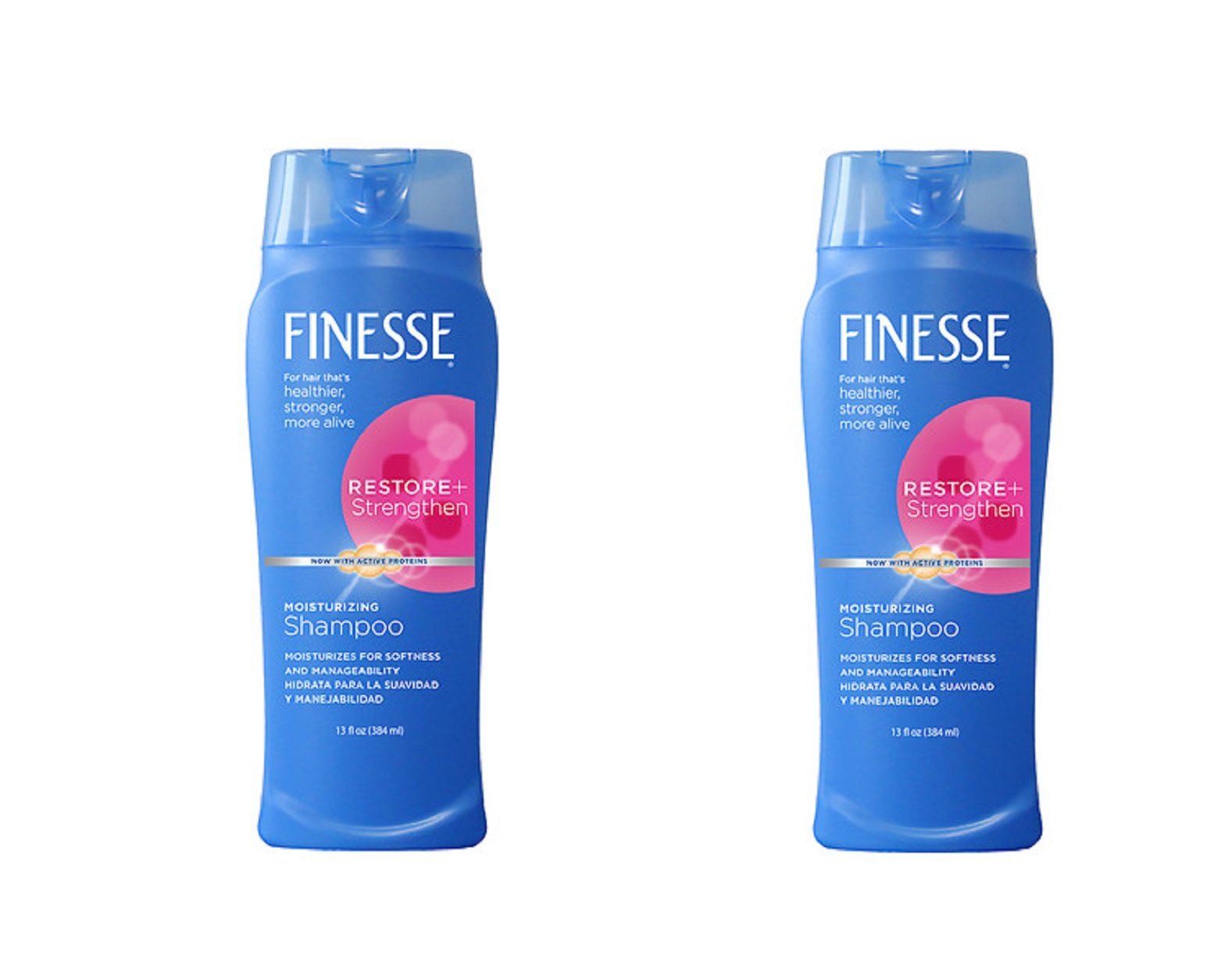 Finesse Moisturizing Shampoo 13 Fl Oz (Pack of 2)