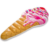 Intex 58762EU Realistic Print Mattress Ice-Cream Lilo, Multi-Colour, 224 x 107 cm