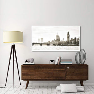 View Of The Houses Of Parliament And Westminster Bridge, London (Detail)-Paper Art-62,,X32,,