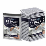 Non Scratch Dish Wash Cloth Scrubber Reusable Double Layer Wire Mesh Cleaning Cloth for Utensils, Pots, Pans & Non Stick Cookwar