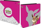 Ultra Pro:-Pokemon Eevee Trading Card Game, 3 Ring Album Holds 9 Pocket Pages, Durable