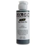 Fluid Acrylics by GOLDEN, Sap Green Hue, 4 fl. oz. Bottle, Professional Acrylic Paint, Transparent