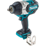 Makita XWT19Z 18V LXT Lithium-Ion Brushless Cordless 3-Speed 1/2 Sq. Drive Impact Wrench w/Detent Anvil, Tool Only