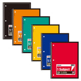 KAISA 70 Sheet 1Subject Wirebound Notebook Spiral Notebooks, College Ruled 10.5x8 Spiral Notebooks For School Students Office, 