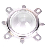 Walfront 20-100W LED Light Lens LED Reflector 44mm Optical Glass Lens + 50mm Reflector Collimator Cup + Fixed Bracket(60)