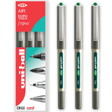 Uni-Ball EYE UB-157 Rollerball Pen GREEN [Pack of 3] Medium 0.7mm Ball by Uni-ball