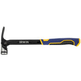 IRWIN Milled Face Hammer, Max Strike, High Velocity Steel Hammer with Magnetic Nail Starter (IWHT51019)