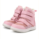 princepard Kids Orthopedic Shoes,Toddlers Corrective High Top Boots with Arch and Ankle Support,Improve Children's Flat Feet and