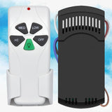 Universal Ceiling Fan Remote Control Kit Replacement for Harbor Breeze Hampton Bay Litex Hunter, 3-Speed Light Control with FAN2