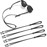 Meliya 4Pcs Glasses Strap, Eyeglasses Holder Strap for Women Men, Adjustable Sunglasses Lanyard String Chain for Outdoor Activit
